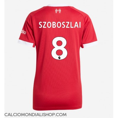 Maglie da calcio Liverpool Dominik Szoboszlai #8 Prima Maglia Femminile 2025-26 Manica Corta Maglie da calcio Liverpool Dominik Szoboszlai #8 Prima Maglia Femminile 2025-26 Manica Corta
